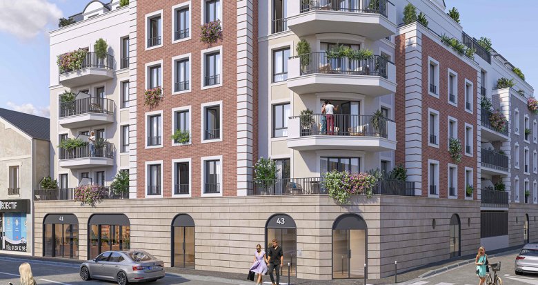 Achat / Vente programme immobilier neuf Goussainville à 7 min à pied du RER D (95190) - Réf. 13511