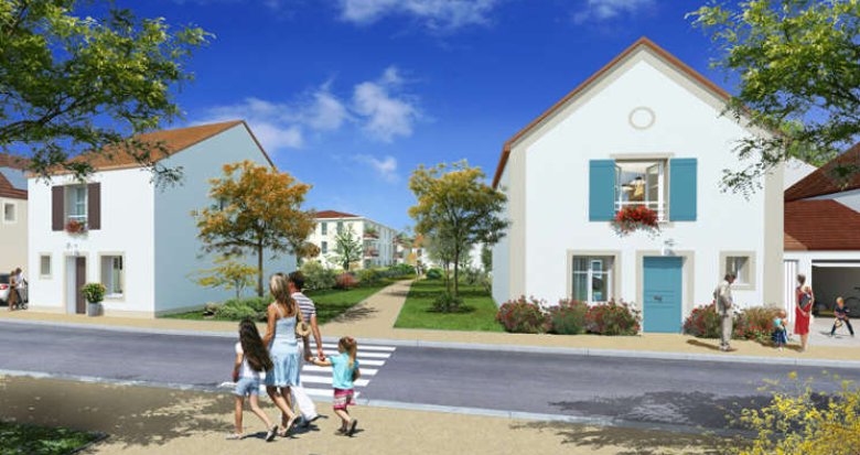 Achat / Vente programme immobilier neuf Guibeville proche d’Arpajon (91630) - Réf. 1690
