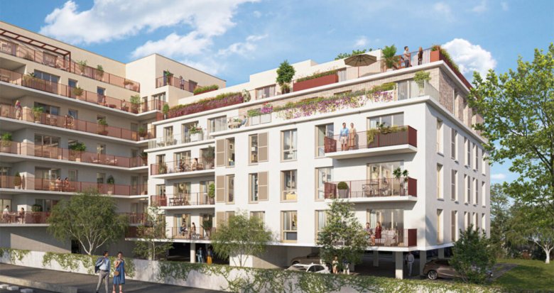 Achat / Vente programme immobilier neuf Juvisy-sur-Orge à 400 m de la gare RER (91260) - Réf. 13017