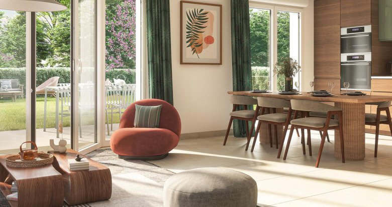 Achat / Vente programme immobilier neuf La Queue-en-Brie cadre verdoyant à 5 km de la gare RER E (94510) - Réf. 12924