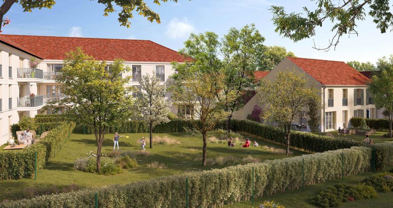 Achat / Vente programme immobilier neuf La Queue-en-Brie cadre verdoyant à 5 km de la gare RER E (94510) - Réf. 12924