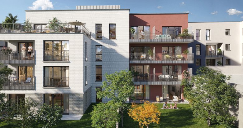 Achat / Vente programme immobilier neuf Le Pré-Saint-Gervais à 16 min du métro 5 (93310) - Réf. 12979