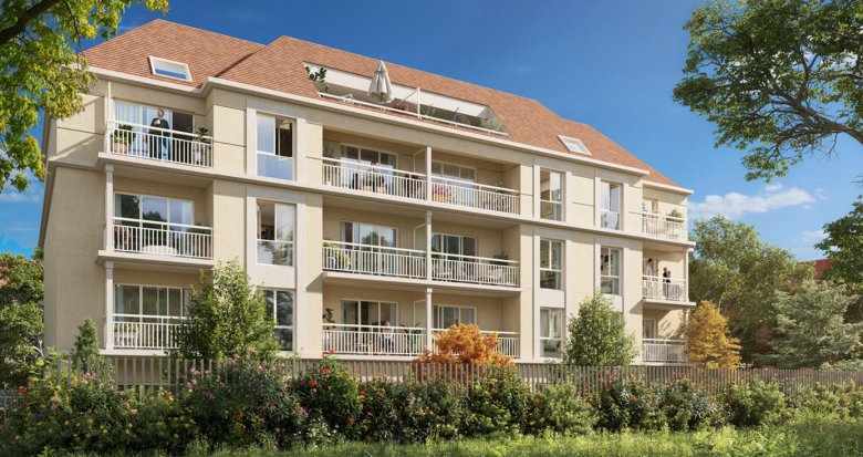 Achat / Vente programme immobilier neuf Limeil-Brévannes à 15 min à pied du RER A (94450) - Réf. 13658