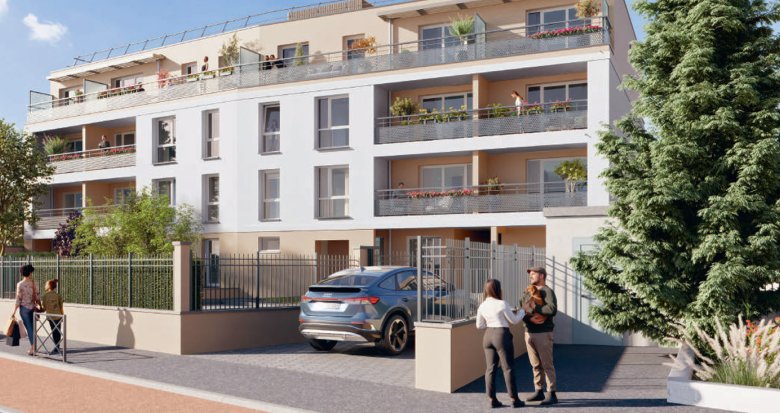 Achat / Vente programme immobilier neuf Longjumeau à deux pas du tramway T12 (91160) - Réf. 13537