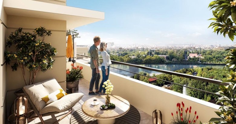 Achat / Vente programme immobilier neuf Mantes-la-Jolie face à la Seine (78200) - Réf. 12515