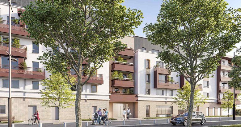 Achat / Vente programme immobilier neuf Meaux résidence séniors en face du parc Chenonceau (77100) - Réf. 8608