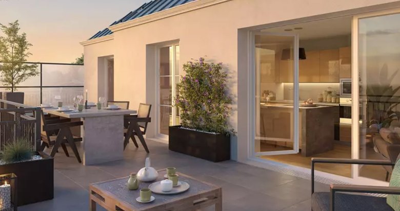 Achat / Vente programme immobilier neuf Montmorency à 4 min à pied de la gare (95160) - Réf. 12763