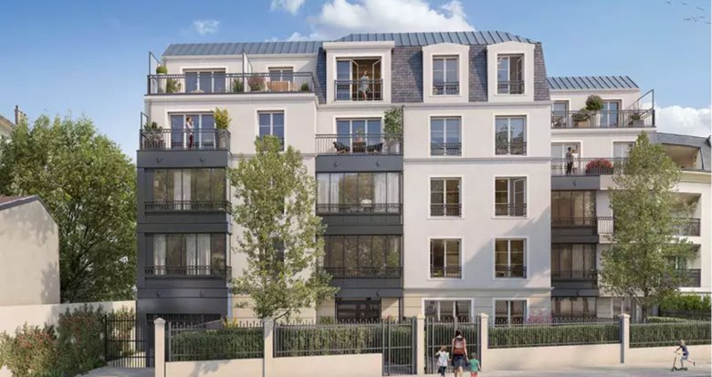 Achat / Vente programme immobilier neuf Montmorency à 4 min à pied de la gare (95160) - Réf. 12763
