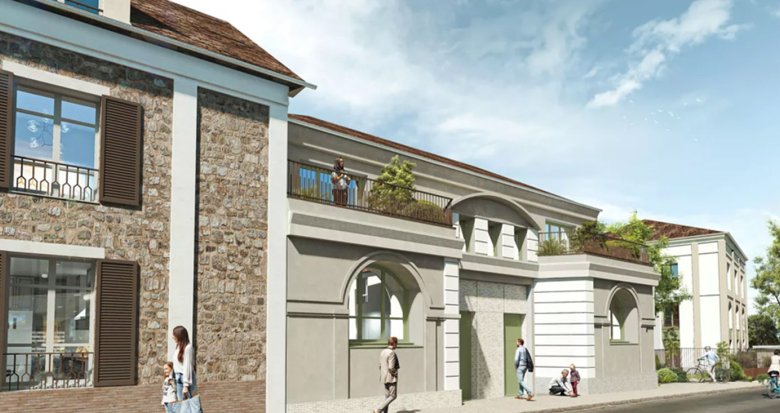 Achat / Vente programme immobilier neuf Neauphle-le-Château face au centre-bourg (78640) - Réf. 13653