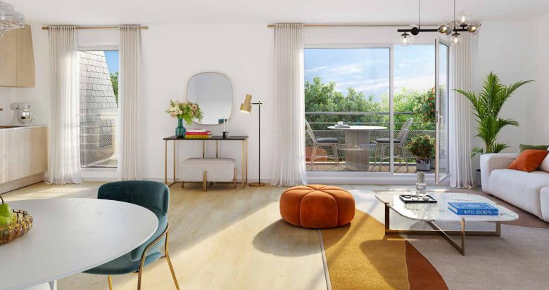 Achat / Vente programme immobilier neuf Neuilly-Plaisance à 12 min à pied du RER A (93360) - Réf. 12833