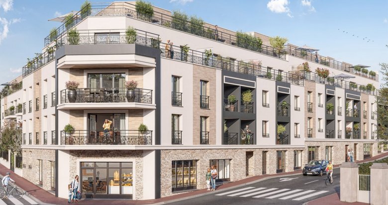 Achat / Vente programme immobilier neuf Neuilly-Plaisance proche du RER A (93360) - Réf. 13050