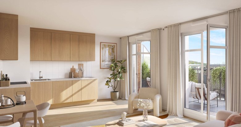 Achat / Vente programme immobilier neuf Orsay à 280 mètres du RER B reliant à Paris (91400) - Réf. 12607