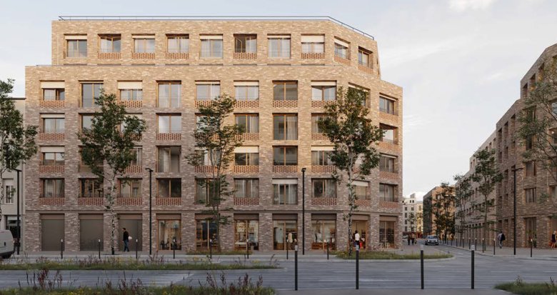 Achat / Vente programme immobilier neuf Pantin quartier résidentiel à 1 min à pied du métro 7 (93500) - Réf. 12735