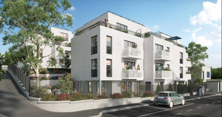 Achat / Vente programme immobilier neuf Rosny-Sous-Bois en lisière de Neuilly-Plaisance (93110) - Réf. 8354