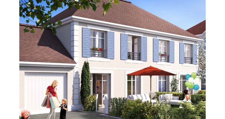 Achat / Vente programme immobilier neuf Rubelle quartier Les Trois Noyers (77950) - Réf. 1842