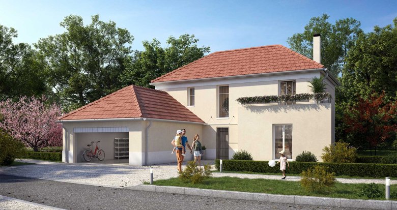 Achat / Vente programme immobilier neuf Saint-Leu-la-Forêt maisons à 30min des portes de Paris (95320) - Réf. 8646