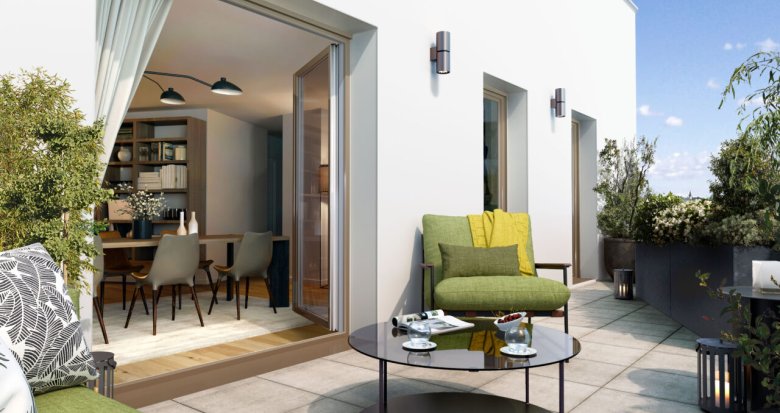 Achat / Vente programme immobilier neuf Stains centre-ville à 10 min de bus du RER D (93240) - Réf. 12632