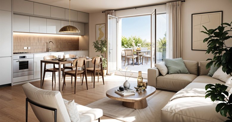 Achat / Vente programme immobilier neuf Thiais à 12 min à pied du coeur de ville et ses commerces (94320) - Réf. 13012