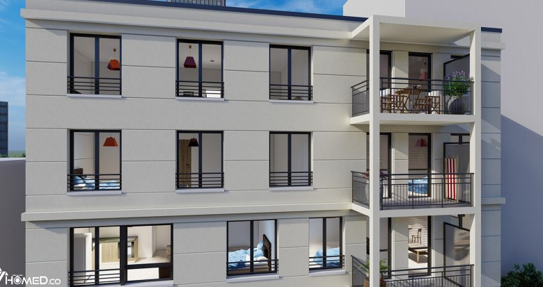 Achat / Vente programme immobilier neuf Villejuif à 6 min à pied du métro 7 (94800) - Réf. 12621
