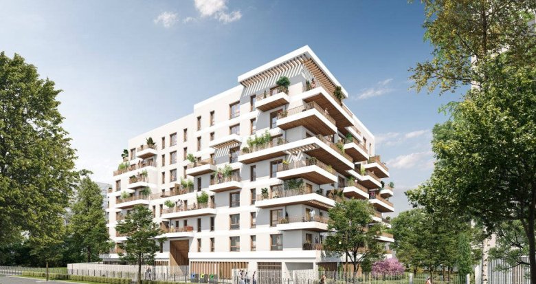 Achat / Vente programme immobilier neuf Villeneuve-la-Garenne proche du tram T1 et de la future ligne 15 (92390) - Réf. 8394
