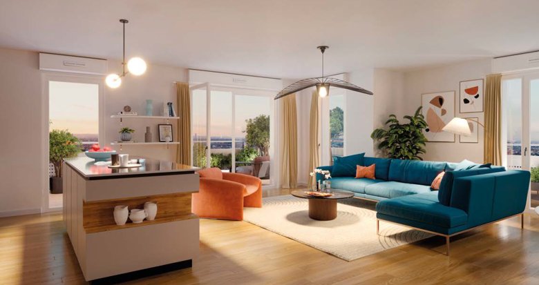 Achat / Vente programme immobilier neuf Villiers-sur-Marne quartier Marne Europe à 9 min à pied du RER E (94350) - Réf. 12838