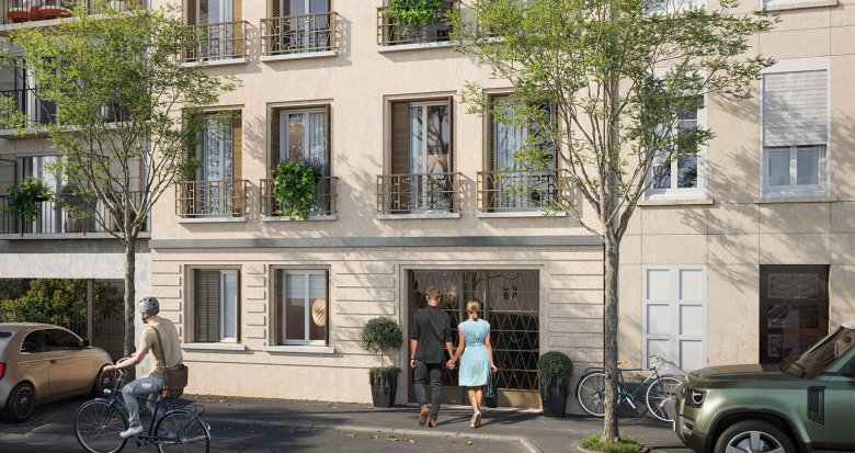 Achat / Vente programme immobilier neuf Vincennes à 4 min à pied du métro 1 St Mandé (94300) - Réf. 12678