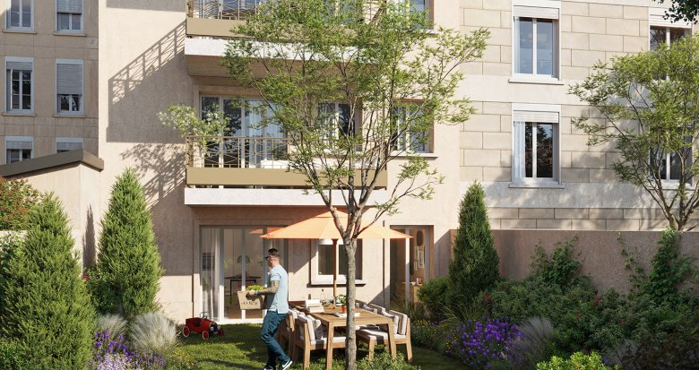 Achat / Vente programme immobilier neuf Vincennes à 4 min à pied du métro 1 St Mandé (94300) - Réf. 12678